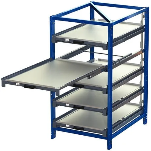 Smartstoring Compact Storage Unit 200kg 70% útdragnlegar 5 hillur