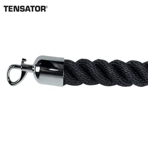 Tensator Kaðlabelti 25mm x 2,4metra Svart