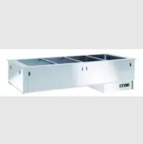Emainox I7BV4 bain marine 4x1/1GN "Drop in"