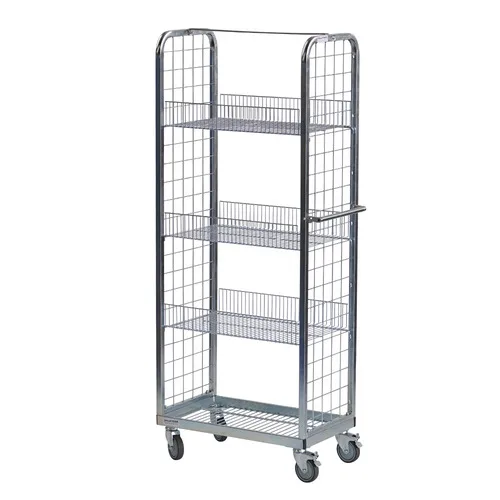 PALLETOWER Rúllubúr MERCHANDISING TROLLEY 400x690x1700mm