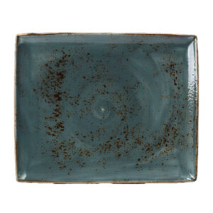Steelite Craft Ferkantaður diskur 33 x 27 cm - BLUE