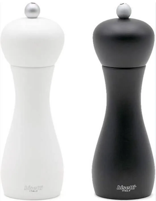 Bisetti Rimini saltkvörn hvít - 18 cm - Image 2