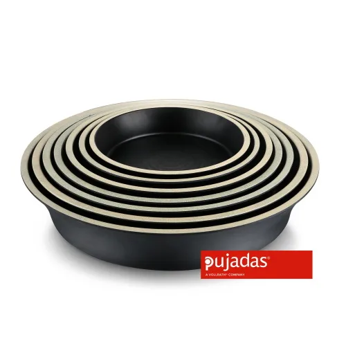 Pujadas skál melamin svört - 24sm