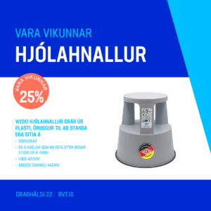 Vara vikunnar – Hjólahnallur