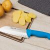 ARCOS Santoku scalloped 180 mm - Blár - Image 4