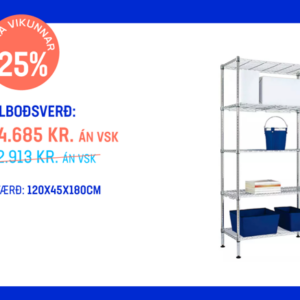 HBE Vírhilla á 25% afslætti