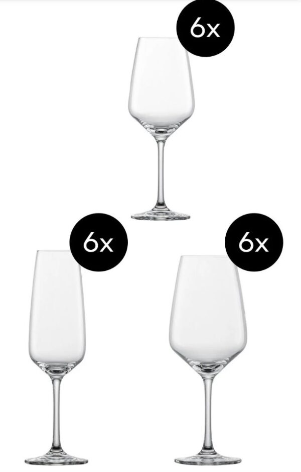 ZWIESEL Glass-set Taste Tulip glas - 18 glös