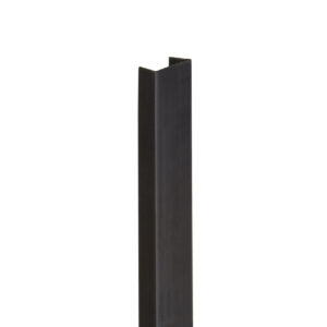 HBE Panillisti á enda svartur - 240 cm.