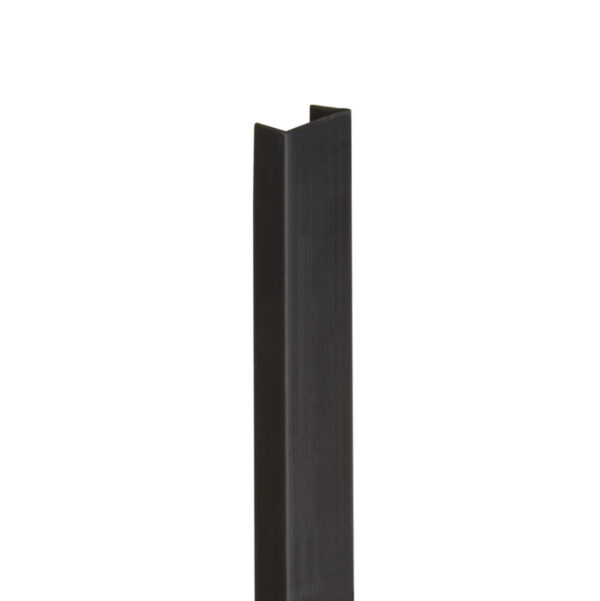 HBE Panillisti á enda svartur - 240 cm.