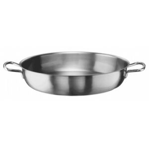 Pintinox  Stálpanna  með 2 handföngum - 32 cm