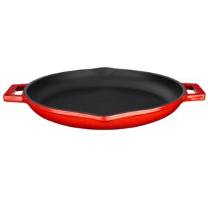 LAVA Panna með skafti  30 cm - Rauð