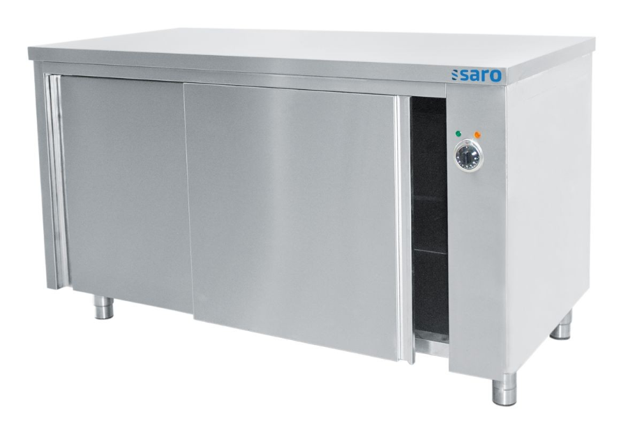 SARO hitaskápur - 600 mm dýpt, 1200mm lengd