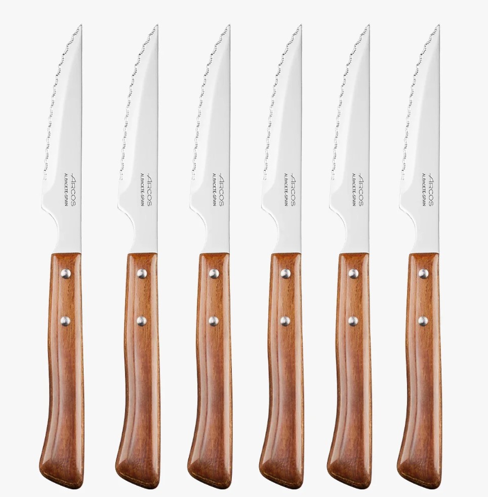 ARCOS Forest Steikarhnífasett - 6 í pk