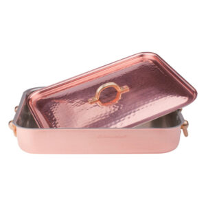 Agnelli Kopar steikarpanna með loki – 36 cm