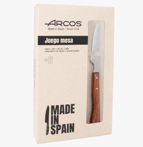 ARCOS Forest Steikarhnífasett - 6 í pk - Image 4