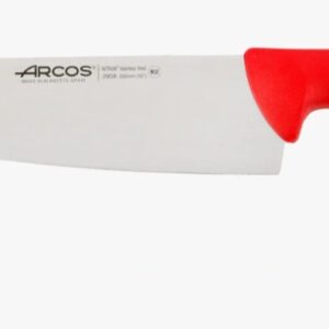 ARCOS Kokkahnífur Rauður – 250 mm