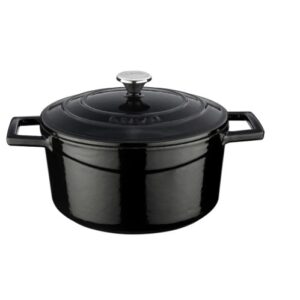 LAVA Steypujárnspottur Svartur - 20 cm