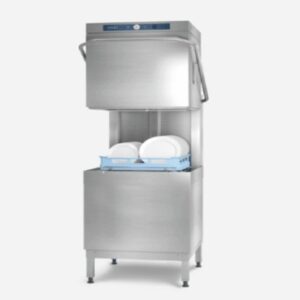 NOTAÐ Hobart Húdd Uppþvottavél 4 kerfi með skoldælu