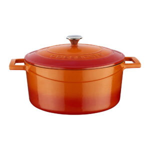 LAVA Steypujárnspottur Appelsínugulur – 24 cm