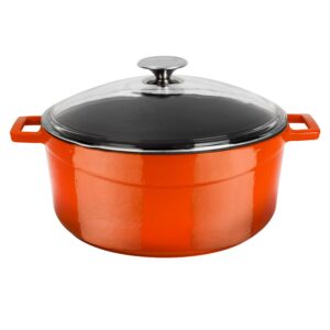 LAVA Steypujárnspottur Appelsínugulur - 28 cm